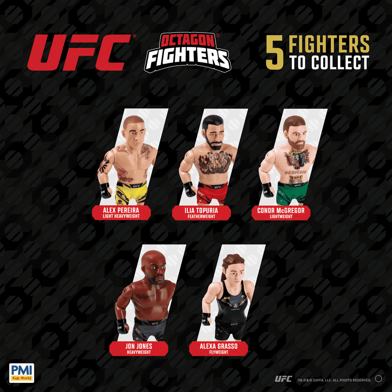 UFC Alex Pereira 4.5 Inch Action Figure with Accessories