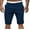 Mens Shorts Clearance-Navy, variant on Homenesgenics Mens Shorts Cargo Size 40 Men's Shorts Cropped Shorts Sports and Casual Solid Color Workwear Mid Pants Men's Shorts Shorts Red XXL