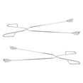 thumbnail image 1 of YSNOOWE 2 Pcs Pinces en Acier Inoxydable à Long Manche pour Feu Extérieur, 1 of 7