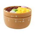 thumbnail image 1 of 60-Minute Mechanical Timer, No Batteries Required, for Home and Kitchen, 1 of 9