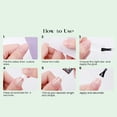 thumbnail image 3 of Nail Extensions Kit, 504Pcs Full Cover Nail Tips Set, Diy Nail Art Tips For Commercial Manicure Store Home, Wearable Clear False Manicure For Diy Salon, Christmas Gift, 3 of 8