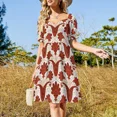thumbnail image 3 of Blacksburg - Indian Flower Sleeveless Dress women clothes, 3 of 7