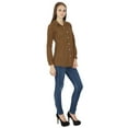thumbnail image 3 of Button Down Shirt Long Sleeve Kurta Cotton Top Women Clothing, 3 of 4