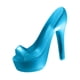 thumbnail image 5 of Zapatos de muñeca 1/4, miniatura de resina, elegantes zapatos de tacón alto para muñeca femenina. azul, 5 of 9