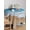 Blue, variant on Grey Coastal Beach Table Cloth, Summer Nautical Oil Painting Waterproof Tablecloth for Rectangle Tables, Reusable Washable Fabric Table Cover for Restaurant Kitchen Dining Tables 60"x120"