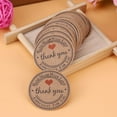 thumbnail image 4 of Sonew 100pcs Brown Handmade Hang Label Wedding Favor Gift Dessert Tags Clothing Jewelry Price Tag, Wedding Favour Tags, Wedding Gift Tag, 4 of 7