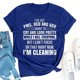 thumbnail image 2 of Camiseta de manga corta con estampado de letras y cuello redondo suelto a la moda de verano para mujer Pompotops  hkajfhjk470676, 2 of 6