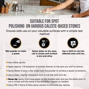 MB Stone Care MB-11 Touch-Up Etch Remover Polishing Powder (8 oz.) for Polishing Marble, Limestone & Travertine