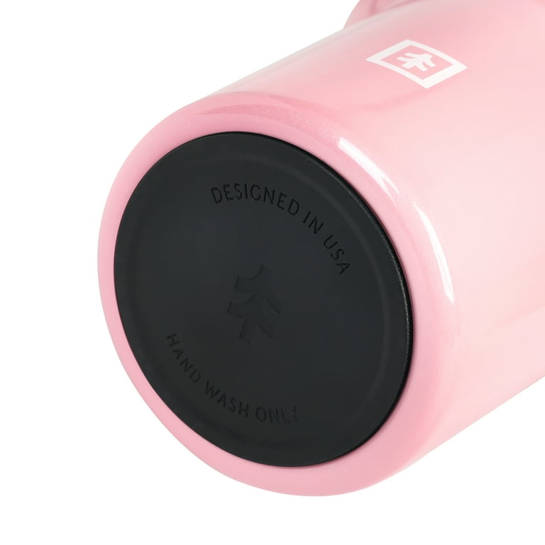 Swiss Tech Insulated Ceramic Tumbler 40 oz Pink Triple Wall