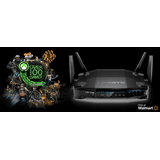 Linksys AC3200 Dual Band WiFi Gaming Router Optimized for Xbox, Black ...