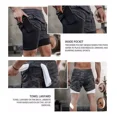 thumbnail image 5 of Short Deportivo Hombre Gym 2 En 1 Bolsa Celular Con Licra, 5 of 5