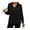 Black, variant on AskLazy Women's Long Sleeve Fall Side Spilt Hoodies with kangroo pocket Lightweight Sweatshirts,US SIZE,White,XL