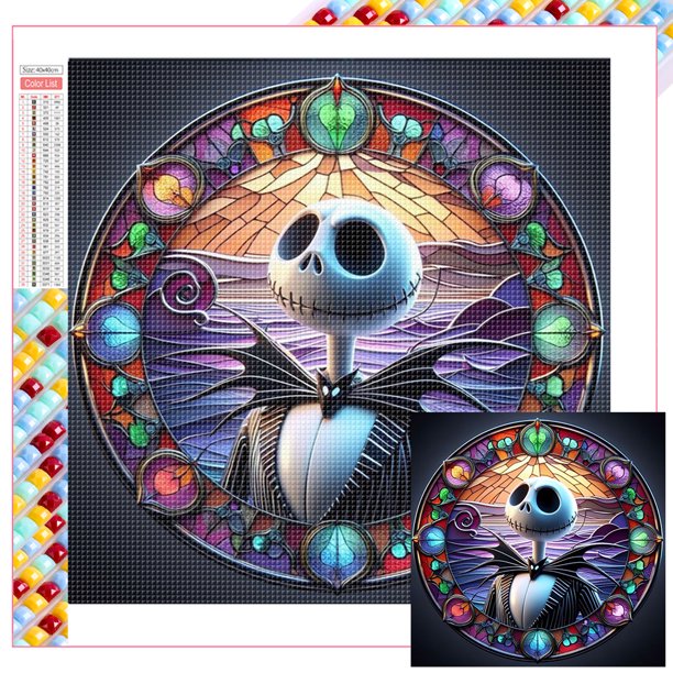Kit Con Cuentas Cuadradas 5D DIY Del Arte Artesanal 45x45cm