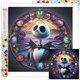 thumbnail image 1 of Kit Con Cuentas Cuadradas 5D DIY Del Arte Artesanal 45x45cm, 1 of 9