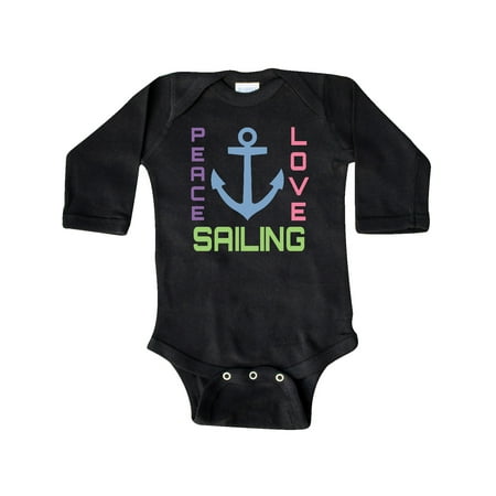 

Inktastic Nautical Anchor Sailing Quote Gift Baby Girl Long Sleeve Bodysuit