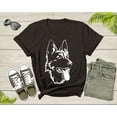 thumbnail image 5 of Cute Black German Shepherd Dog Puppy Pet Doggie Animal Dog T-Shirt Dog Lover Gift T Shirt for Men Women Kids Boys Girls Dog Graphic TShirt, 5 of 8