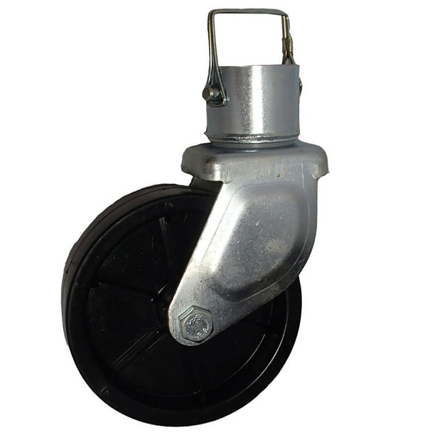 6" Trailer Swirl Jack Caster Wheel With Pin Boat Hitch Replacement