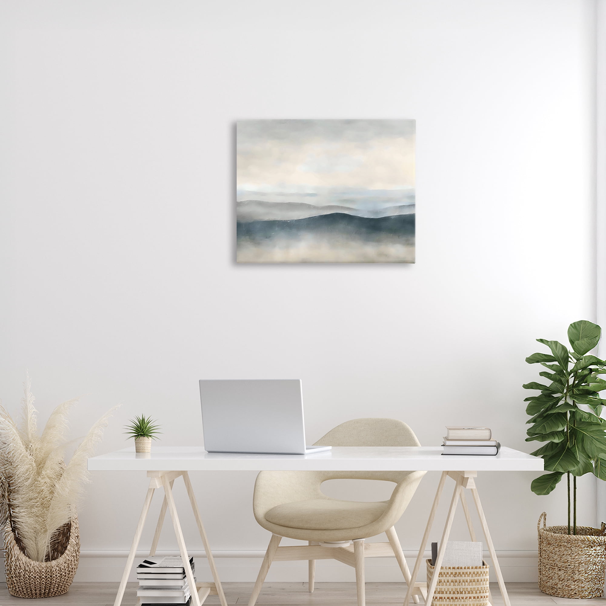 Stupell Industries Muted Horizon Serenity Canvas Wall Art, design by Riley B