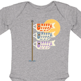 thumbnail image 4 of Inktastic Japanese Carp Fish Flags Boys or Girls Long Sleeve Baby Bodysuit, 4 of 5