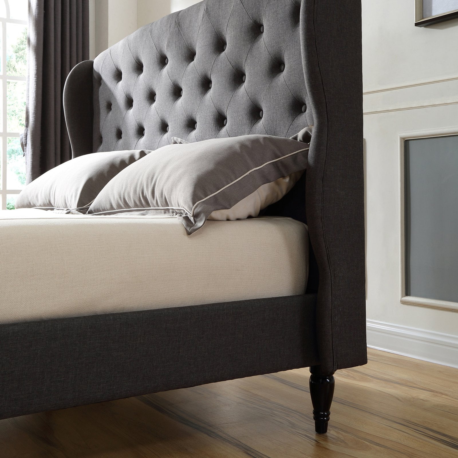 Classic Brands Coventry Upholstered Platform Bed Walmart