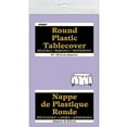 thumbnail image 3 of Lavender Plastic Party Tablecloth, Round, 84in, 3 of 3