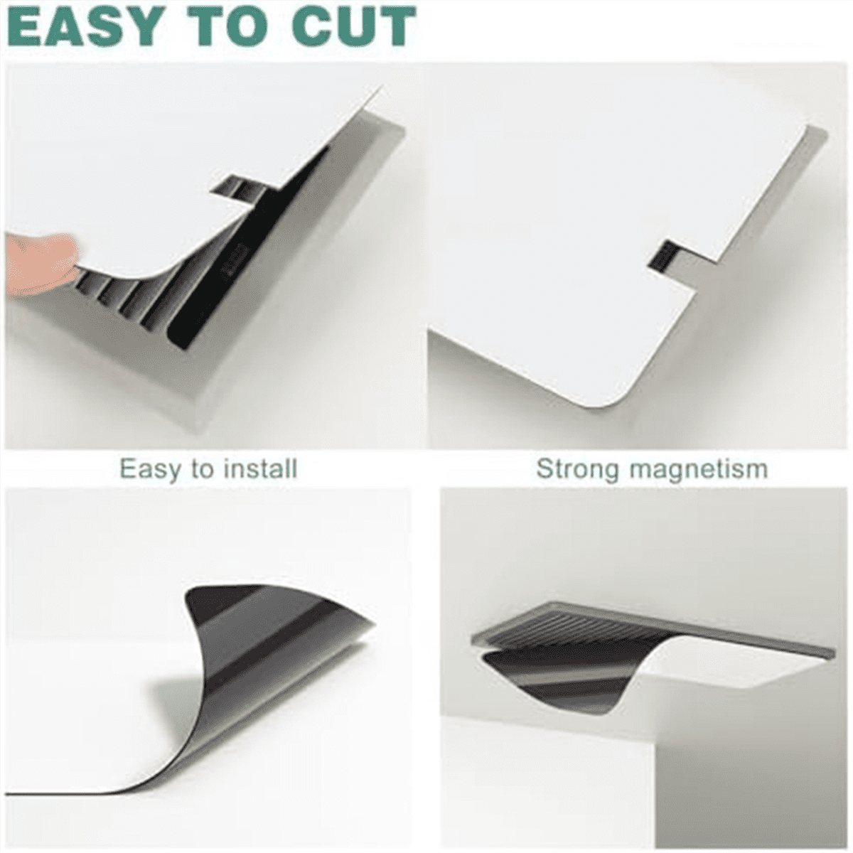 3 Pack Magnetic Vent Covers for Home 5.5x12Inch Magnetic Floor Register for Floor, Wall, and Ceiling Vents, NOT Suitable