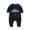 Black, variant on abtuhar Toddler Pajamas,Toddler Kids Girls Boys Long Sleeve Valentine's Day Heart Print T-Shirt Jumpsuit Romper Black 12-18 Months