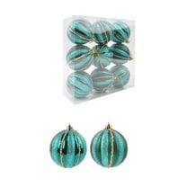 Christmas Gift Decor Christmas Decorations 9 Piece Flocked Christmas Balls Christmas Decoration SetMultiple Styles Of Christmas Tree Decorations Can Also Be Used For Other Party Outdoor Decor