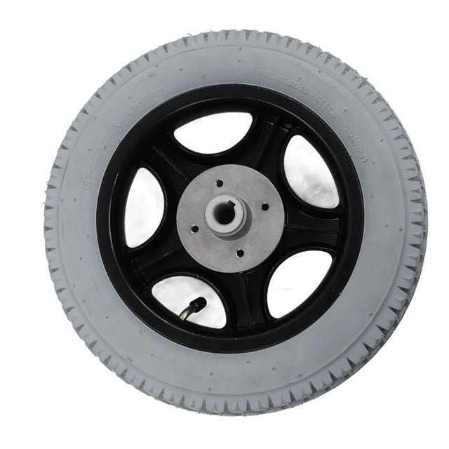 Wheelchair Tire 320mm Outer Diameter Alloy Steel Hub Inflatable Wheel Wear Resistant Easy To Install For Trolley ANGGREK Hardware