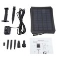 thumbnail image 1 of LED Color Change Suspension Pond Solar Submersible Water Pump Fountain, 1 of 8