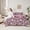 Gray White, variant on Manfei Girls Pink Leopard Print Twin Bedding Sets 7pcs, Glitter Personalized Letter A Bedding Comforter Set, Cheetah Print Monogrammed Sheet Sets, Luxury Bedroom Decor