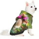 thumbnail image 2 of Fotbe Flower Crown Guinea Pig Sudadera con Estampado para Perros Pequeños – Suéter con Capucha para Mascotas, Tela Suave de Forro Polar con Bolsillo-Small, 2 of 7