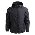 thumbnail image 1 of Chaqueta de transición, chaqueta softshell con capucha para hombre, chaqueta para exteriores, chaqueta cortavientos para hombre, chaqueta a prueba de salpicaduras, 1 of 5