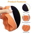 thumbnail image 2 of PrePat 9Pcs 5 Inch Car Buffing Polishing Pads Waxing Sponge Foam Kit for Polisher Drill, 2 of 7