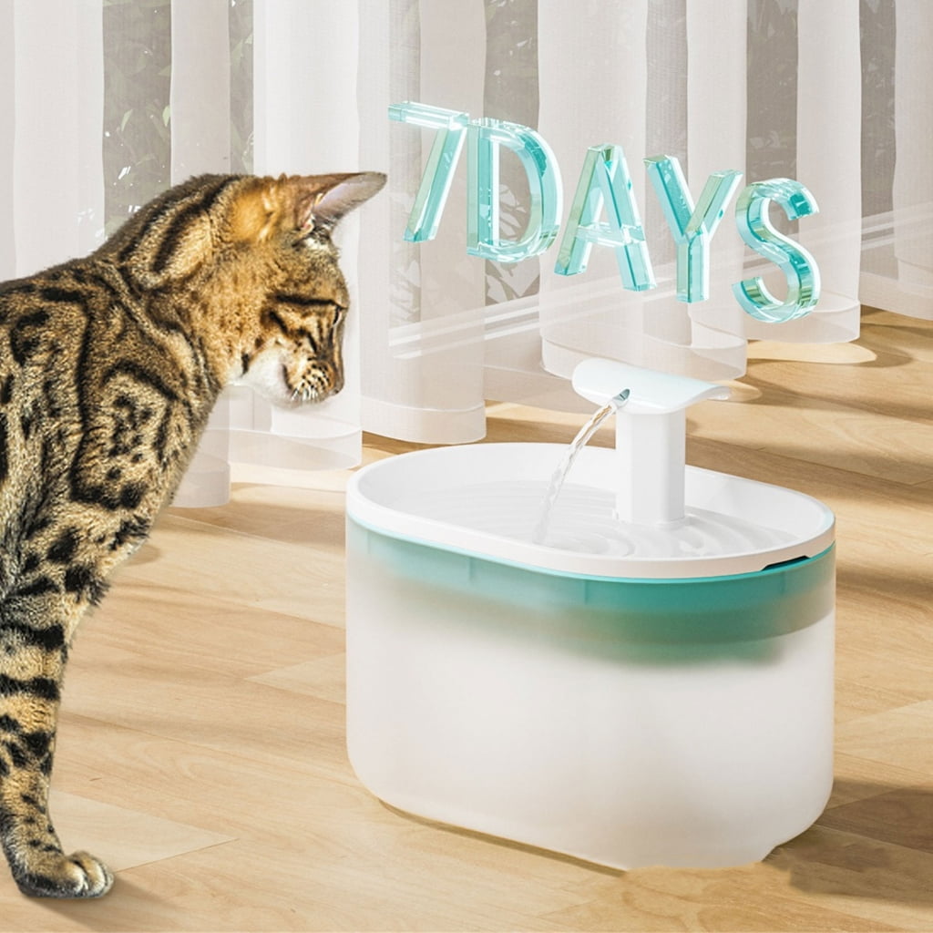 Miiottaa Dogs Cats Automatic Water Dispenser Indoor Water Dispenser Translucence Viewable