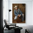 thumbnail image 3 of Alan Jackson Art Country Singer Poster (3) Artworks Picture Print Poster Wall Art Painting Canvas Gift Decor Home Posters Decorative 16x24inch(40x60cm), 3 of 6