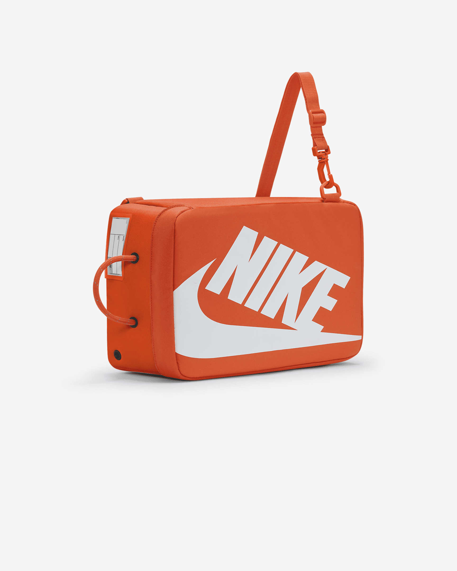 Nike Shoe Box Bag (12L) Orange White DA7337 133 Sz 12L ( 14' L X 9 