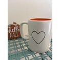 thumbnail image 4 of Rae Dunn Tasse à Épices et Cœur à la Citrouille (Orange à l'Intérieur) - Artisan Collection, 4 of 4