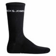 thumbnail image 2 of JACK&JONES Calcetines de Tenis para Hombre, Paquete de 12 - JACLOGO, Talla única Negro/Blanco 40-46, 2 of 5