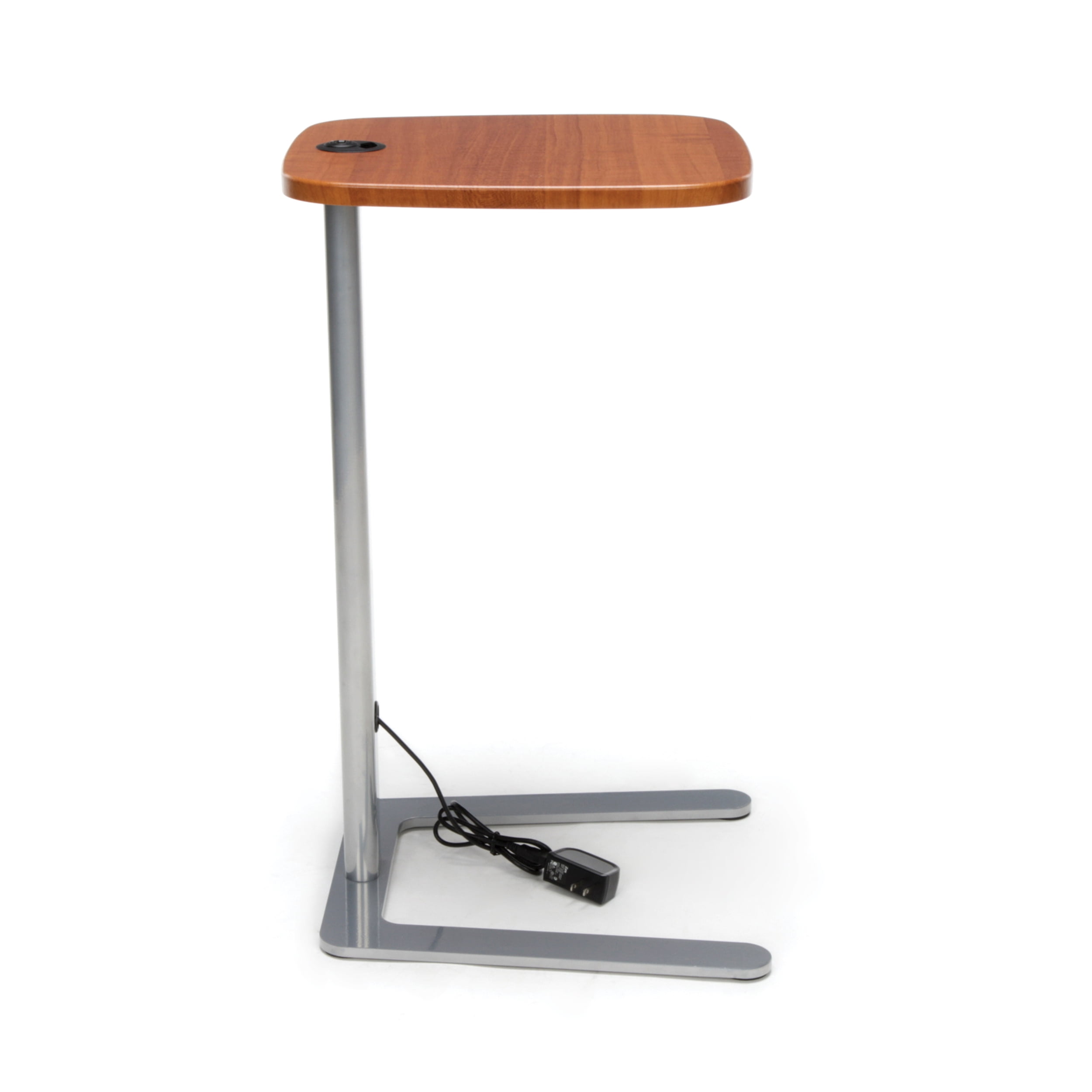 OFM Model ACCTAB Accent Table with USB Grommet, Cherry