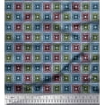 thumbnail image 1 of Soimoi Polyester Crepe Fabric Flower Artistic Printed Craft Fabric by The Yard 52 Inch Wide, 1 of 3