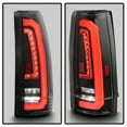 thumbnail image 5 of For 1988-1998 Chevy/GMC C10 C/K 1500 2500 3500 Black Full LED Tail Lights Lamps, 5 of 7