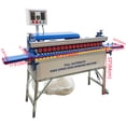 thumbnail image 2 of Woodworking Edge Bander Automatic Straight and Curved Edge Banding Machine Adjustable Speed 0-6m/min 110V, 2 of 10