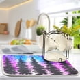 thumbnail image 5 of Trees under The Starry Sky Dish Drying Mat 16x18 Absorbent Microfiber Draining Rack Pad for Kitchen Counter Sink, 5 of 8