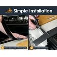 thumbnail image 5 of Linda’s Essentials Silicone Stove Gap Covers 2 Pack - Heat Resistant Stove Gap Filler - Non-Slip Gap Covers Between Stove and Counter - Easy to Clean Stove Gap Guard (21 Inches, Black), 5 of 10