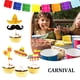 thumbnail image 3 of Inteprter Banner Decoraciones para fiestas mexicanas Diseño hueco Banderines Varias colas Fiesta de plástico Adornos colgantes Regalos Suministros para Type3 NO3 Inteprter HA047931-02, 3 of 6