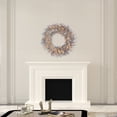 thumbnail image 4 of Vickerman 36" Platinum Fir Artificial Christmas Wreath, Warm White Dura-lit LED Lights, 4 of 4