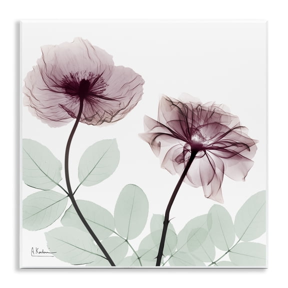 Stupell Industries Delicate Floral Bunches Floral Painting Unframed Art Print Wall Art, 12 x 12