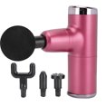 thumbnail image 3 of Mini pistola de masaje rosa para acondicionamiento físico y recuperación de fatiga Alivio portátil del dolor muscular, 3 of 8