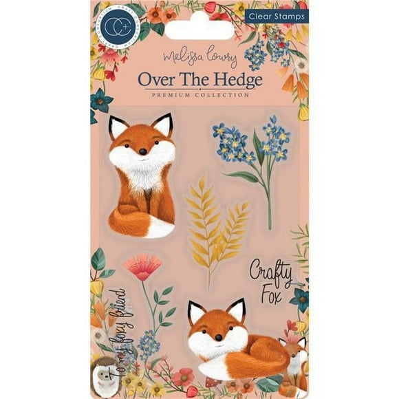 Craft Consortium CSTMP017 Fox Over the Hedge Stamp